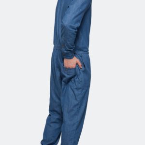 ONEPIECE MOMENTUM ONESIE DENIM BLUE