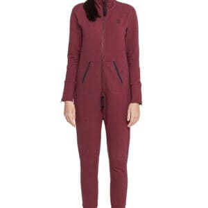 ONEPIECE OUT ONESIE RED MELANGE