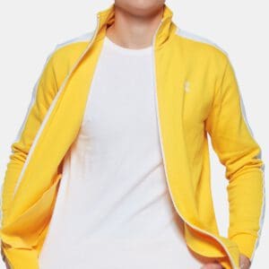 ONEPIECE RACER CARDIGAN YELLOW