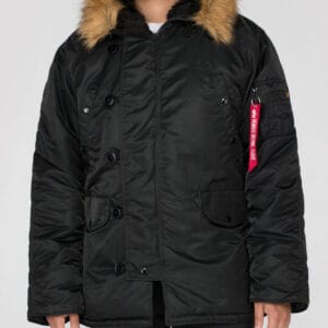 ALPHA N3B BLACK (Winterjacke)