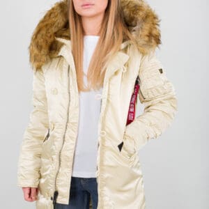 ALPHA N3B VF 59 WMN CARAMEL (Winterjacke Women)