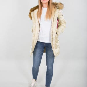 ALPHA N3B VF 59 WMN CARAMEL (Winterjacke Women)