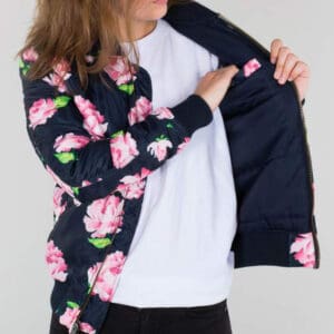 ALPHA MA-1 VF FLOWERPRINT (Women)